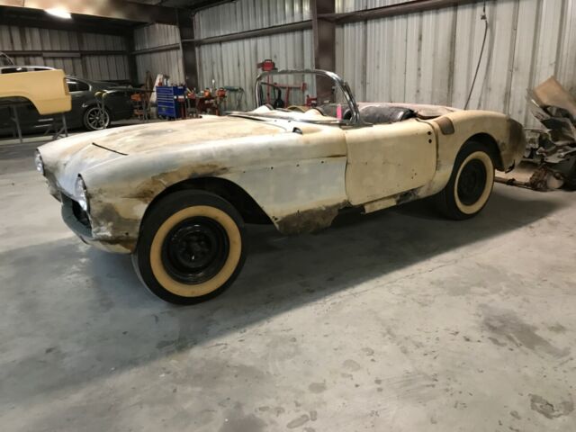 1957 corvette c1 project car needs restoration hot rod gasser