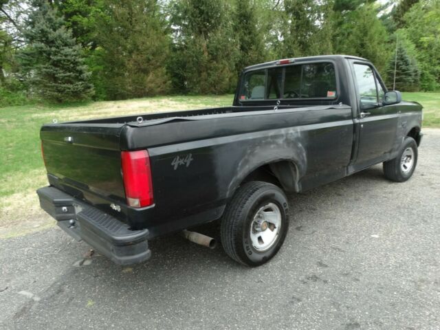 1994 ford f150 f-150 pick up truck 4x4 5 speed manual eight foot bed no reserve!