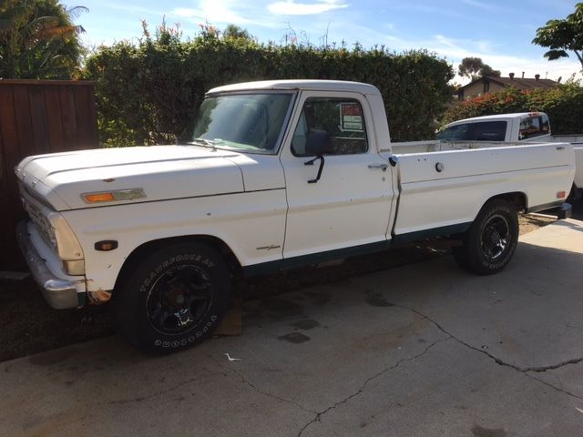 1969 ford f250 camper special clear title