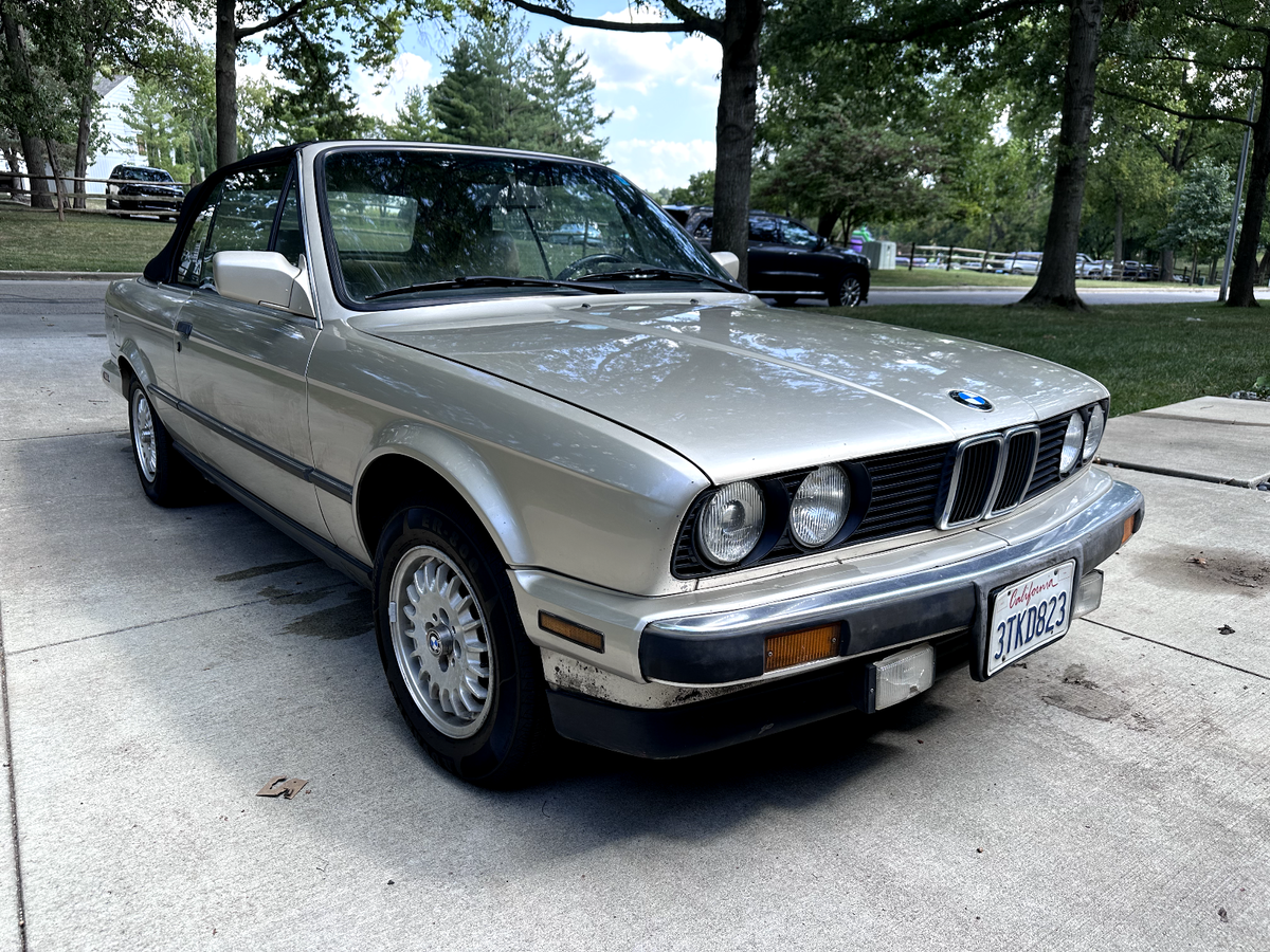 bmw 325i convertible e30 **original owner california car**