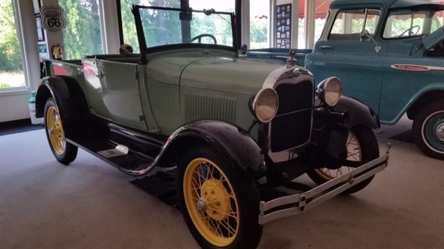 classic model a roadster pick-up truck