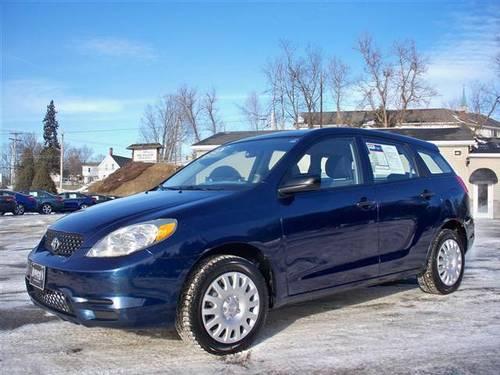 2004 toyota matrix sport wagon 4d for sale in barre, vermont