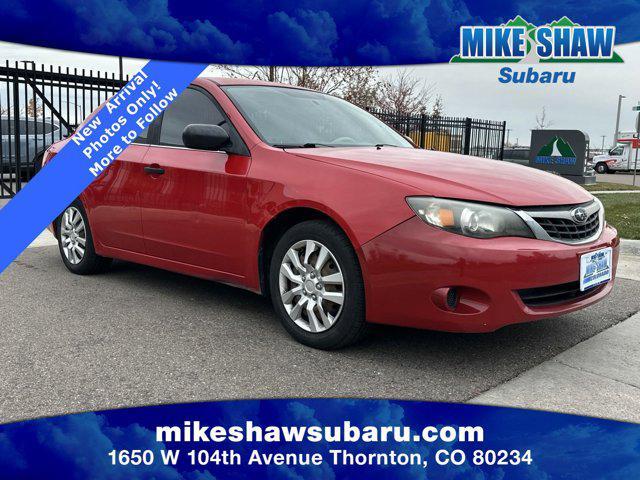 2008 subaru impreza 2.5i