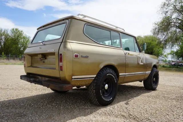 rare 1974 international harvester scout ii, 4x4, survivor, great patina