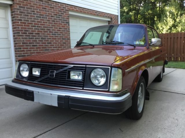 1978 volvo 242dl, 2 door, 4 speed w/overdrive, beautifully restored