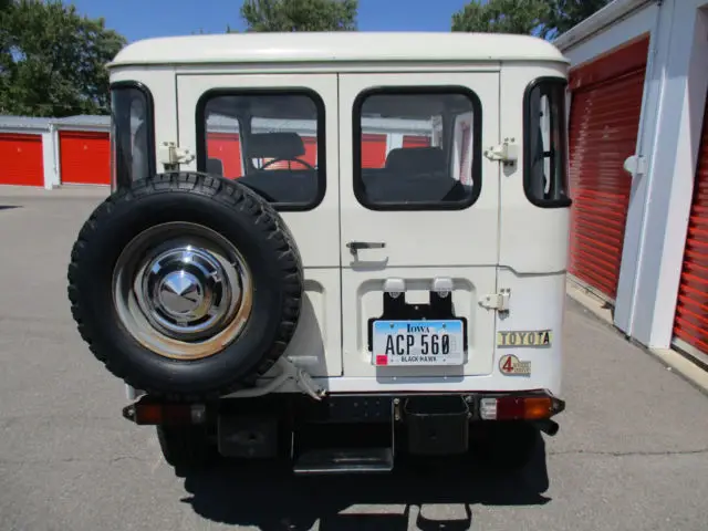 1980 toyota land cruiser fj40 no reserve acution