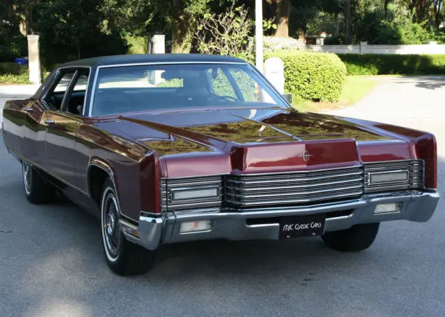 ultra rare low mile survivor 1970 lincoln continental towncar - 27k orig mi