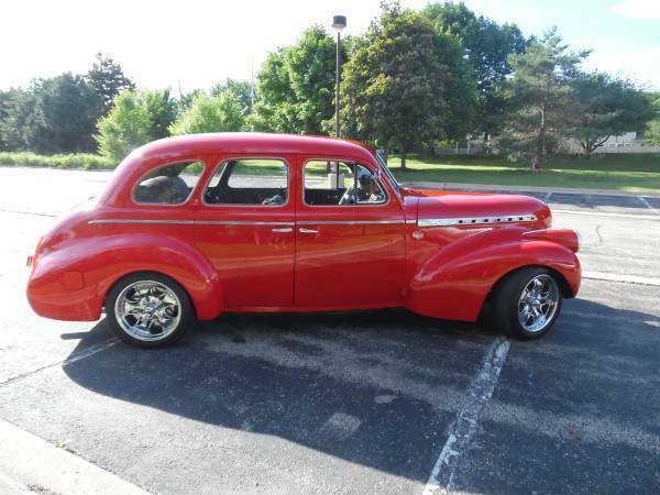 1940 chevrolet rare 4 door suicide special deluxe