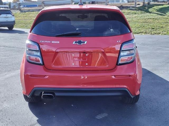 2018 chevrolet sonic lt