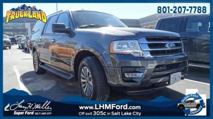 2017 ford expedition el xlt 4x4 xlt 4dr suv for sale in salt lake city, utah