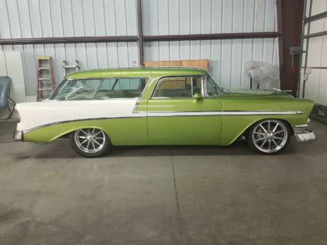 1956 chevrolet nomad custom with trailer