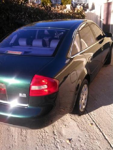 obo 2001 audi a6 quattro awd dark green / beige leather in denver, co