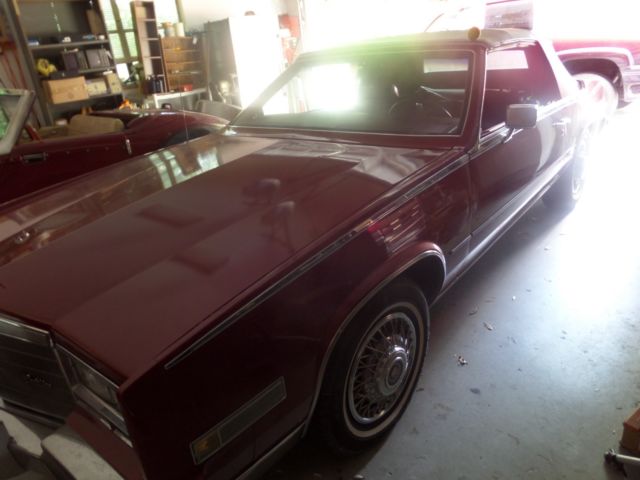 1984 cadillac elderado biaritz convertible