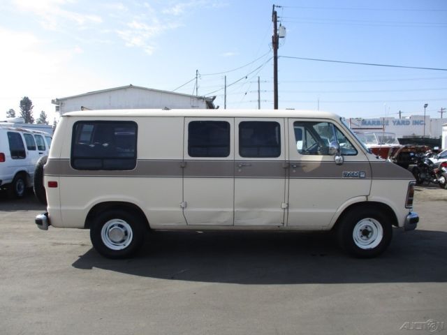 1986 dodge ram van b250 used 5.2l v8 16v automatic no reserve
