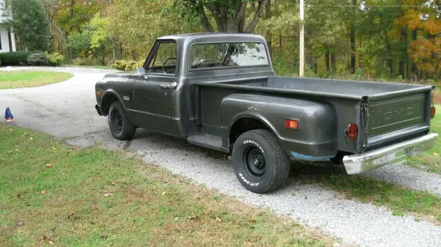1972 gmc c15 sierra super custom pickup like c10 chevy stepside longbed