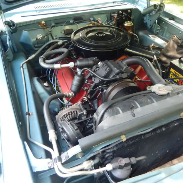 1964 dodge polara, 2 dr, hardtop, blue with white hardtop