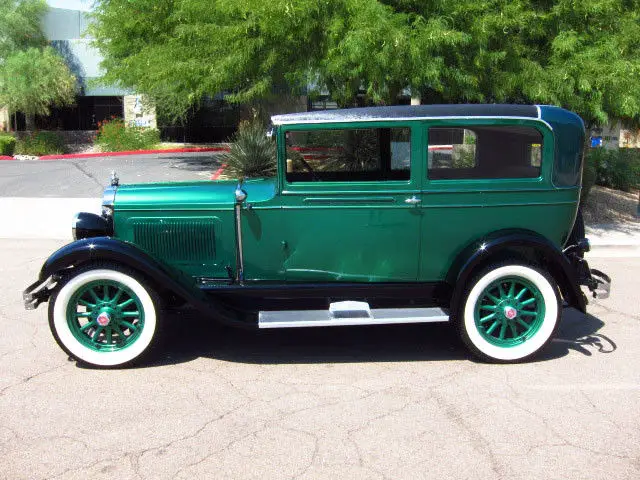 1928 willys knight touring sedan, a very rare model 56. antique