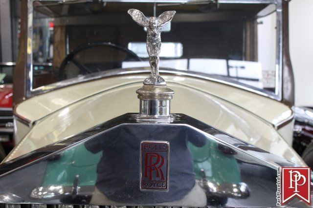 1929 rolls royce drop head coupe convertible, white (very rare)