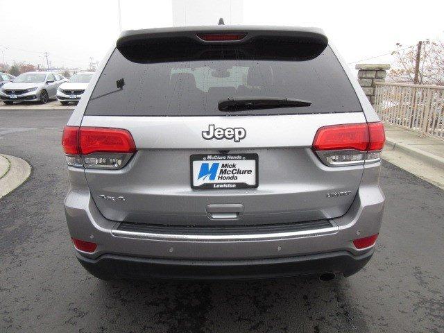 used 2017 jeep grand cherokee 4wd limited lewiston, id 83501 for sale in lewiston, idaho