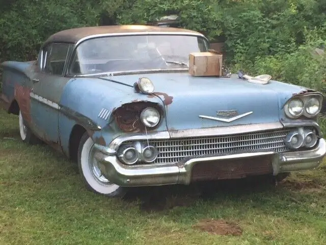 1958 chevy impala 2 door hardtop project