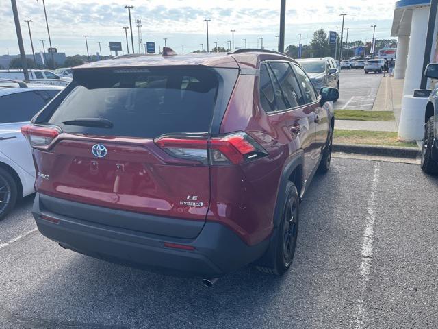 2021 toyota rav4 hybrid le