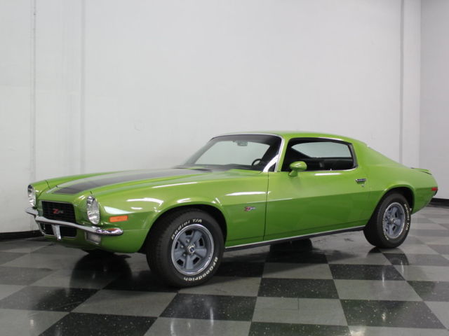 #'s matching z/28 lt1, correct code 43 citrus green, fully restored in 2011