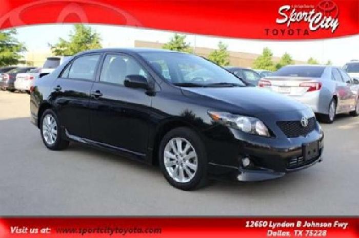 2010 toyota corolla s in dallas, tx