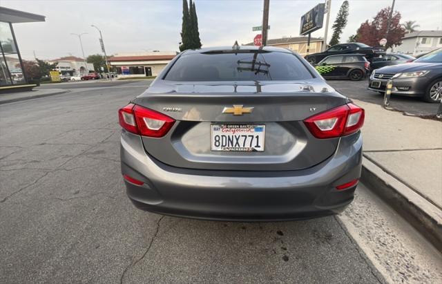 2018 chevrolet cruze lt