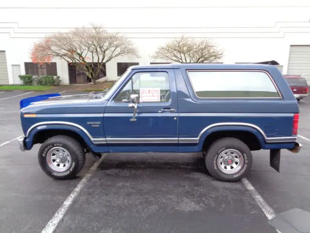1986 ford bronco xlt 4x4 1987 1988 1989 1990 1991 1992 1986 1985 1984 1983 1982