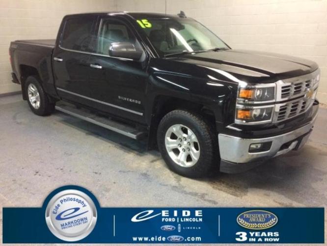 2015 chevrolet silverado 1500 ltz 4x4 ltz 4dr crew cab 5.8 ft. sb for sale in bismarck, north dakota