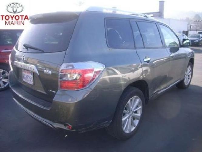 2009 toyota highlander hybrid limited awd w/ dvd...one owner in san rafael, ca