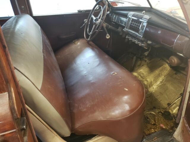 1947 chrysler town & country woody sedan original barn find condition no rust!