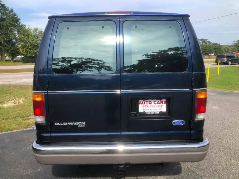 1994 ford e-350 xlt 3dr club wagon extended passenger van automatic 4-speed rwd