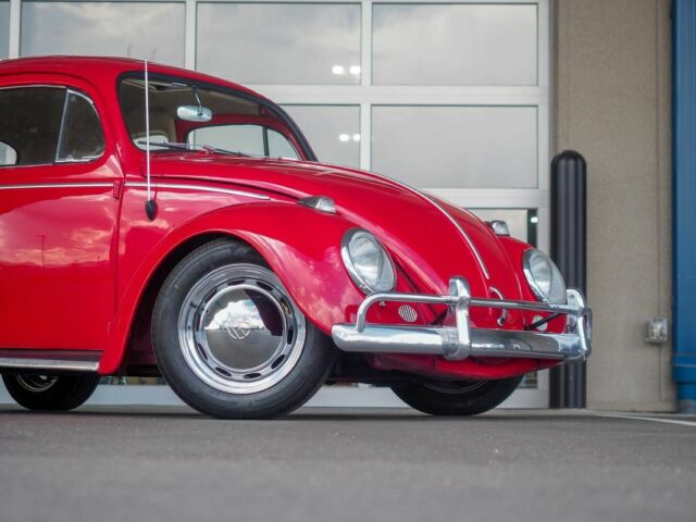 4-speed red recently restored | factory sunroof | drives grea