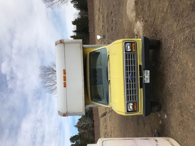 1990 ford e350 econoline box van
