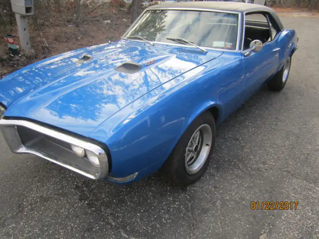 1968 pontiac firebird 350 at yj code 265hp bucket seats console rally hood rims