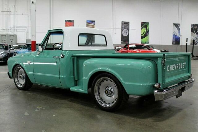 1967 chevrolet c-10 290 miles aqua 350cid v8 700 r4 automatic