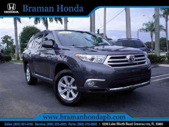 2011 toyota highlander in greenacres, fl