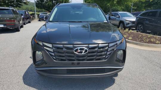 2024 Hyundai Tucson hybrid blue