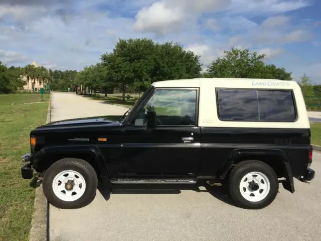 1990 toyota land cruiser bj73 3.4l diesel engene. 4x4 5 sp