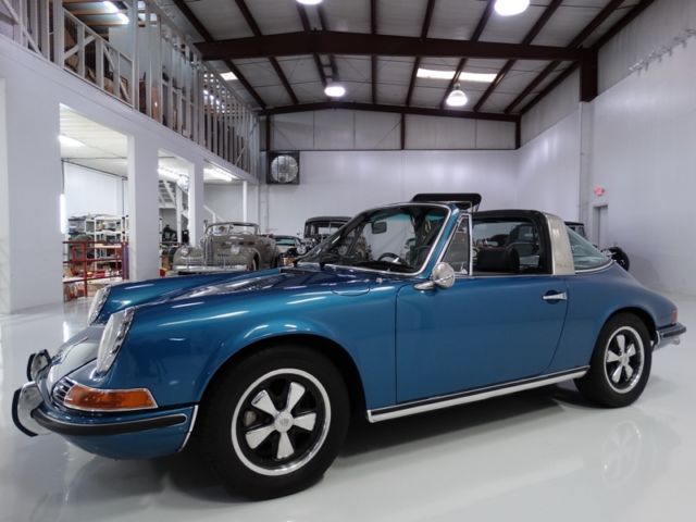 1969 porsche 911t targa, gorgeous factory special-ordered color!
