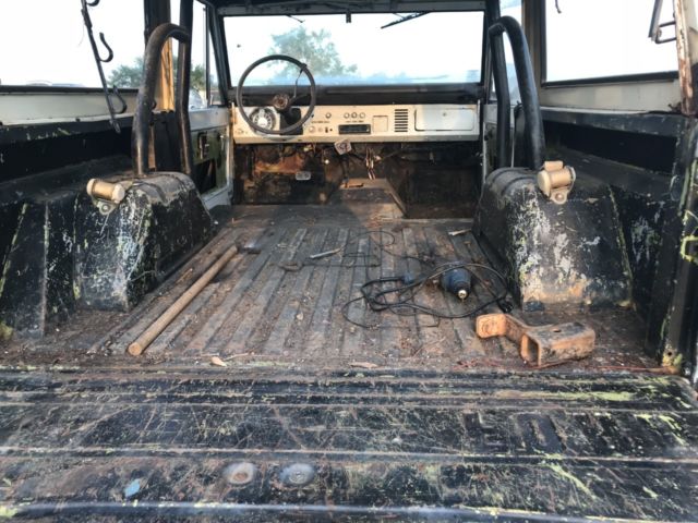 1974 ford bronco 4x4 project