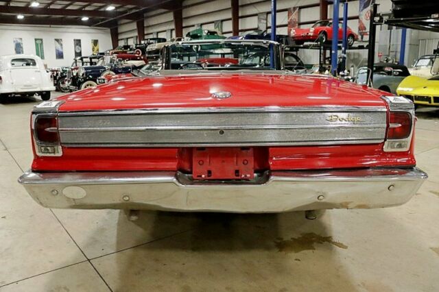 1965 dodge coronet 500 45063 miles red convertible 318ci v8 automatic