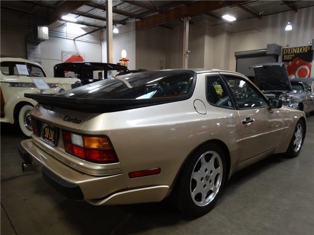 1989 porsche 944 102,896 miles gold manual