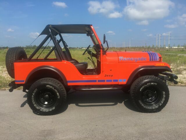 1980 jeep cj-5 renegade 4x4 restored power steering painless bestop 150 photos