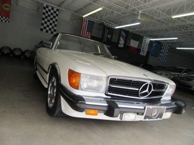 78000 miles florida pearlwhite garaged nonsmoker like 560sl 380sl