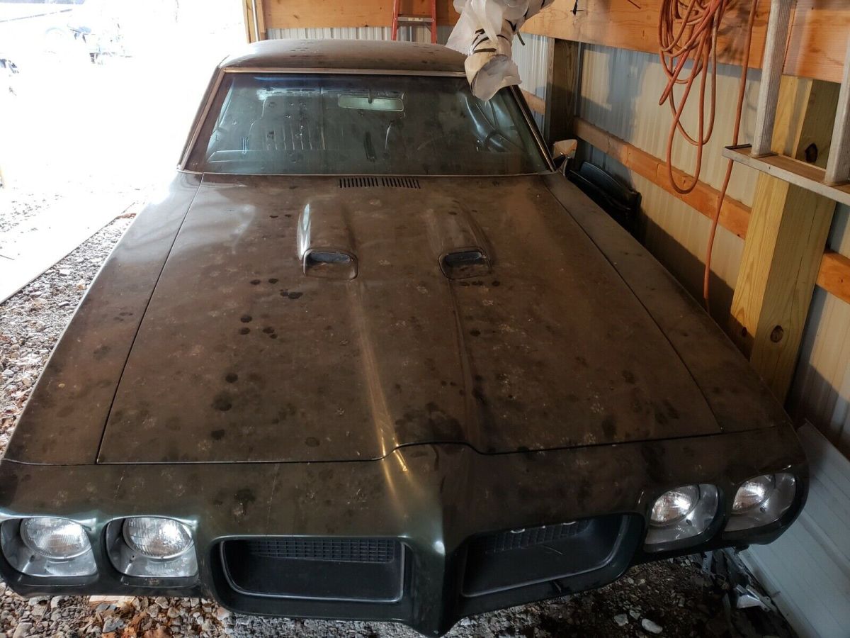 1970 pontiac gto coupe green rwd manual chrome