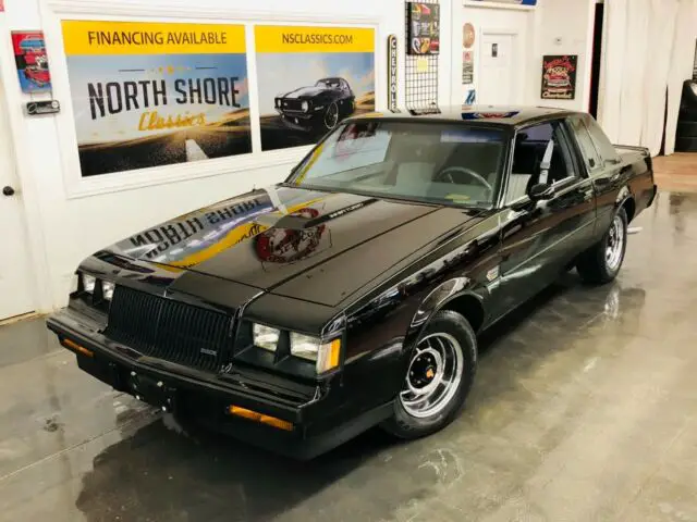 1987 buick grand national, black with 35,807 miles available now!