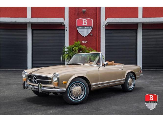 1971 mercedes-benz 280sl in miami, florida