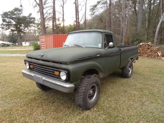 1963 ford f250 lifted off road 3/4 ton hot rod f100 f150 classic